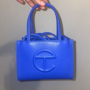 TELFAR SMALL SHOPPING BAG IN PAINTER’S TAPE